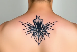 Simple abstract feminine tattoo tattoo idea