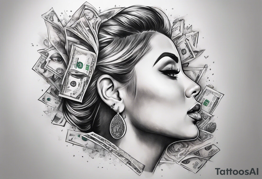 Money on my mind tattoo idea