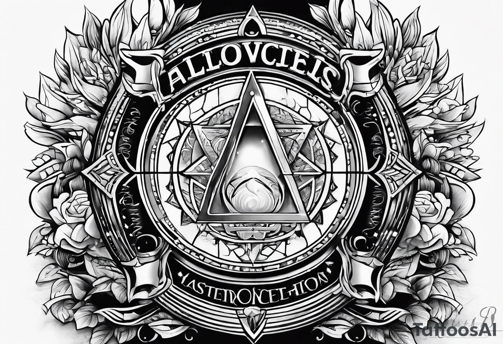 Alcoholics Anonymous tattoo idea