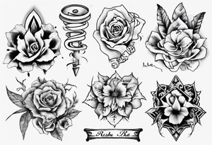 Name - Raesha tattoo idea