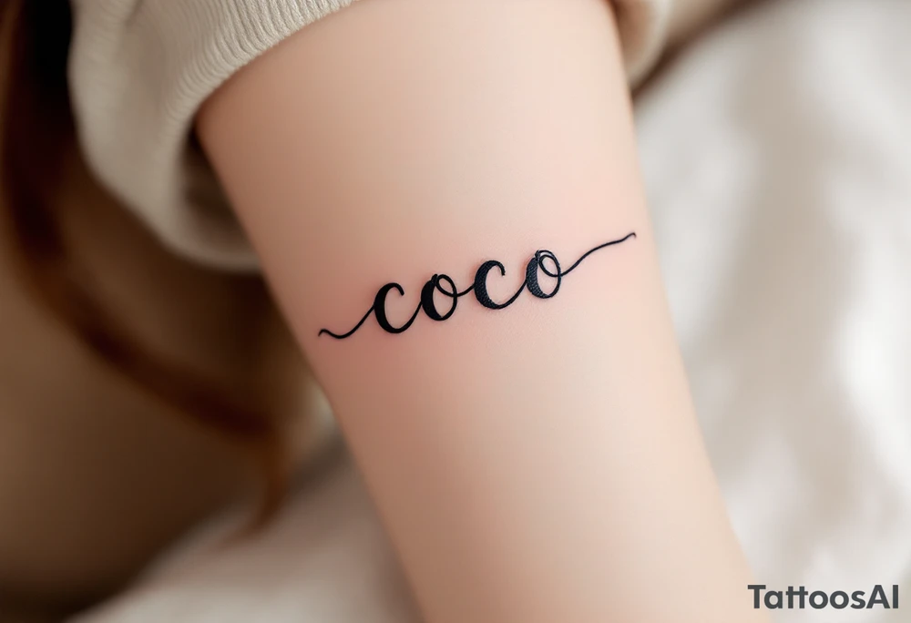 coco tattoo idea