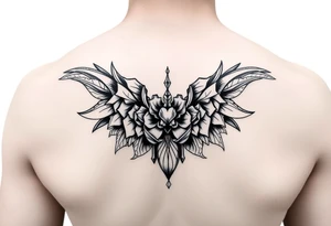 soft and feminine tattoo idea