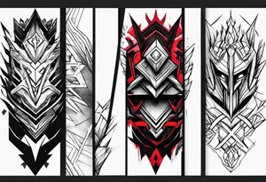Zed league of legends tattoo idea