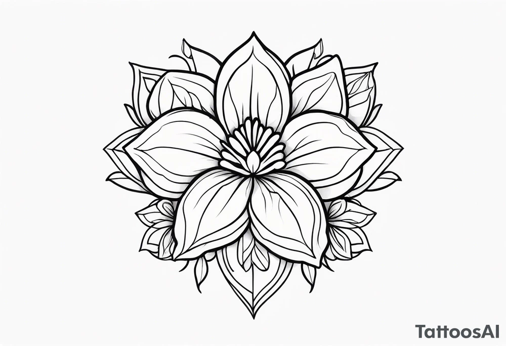 flores tattoo idea
