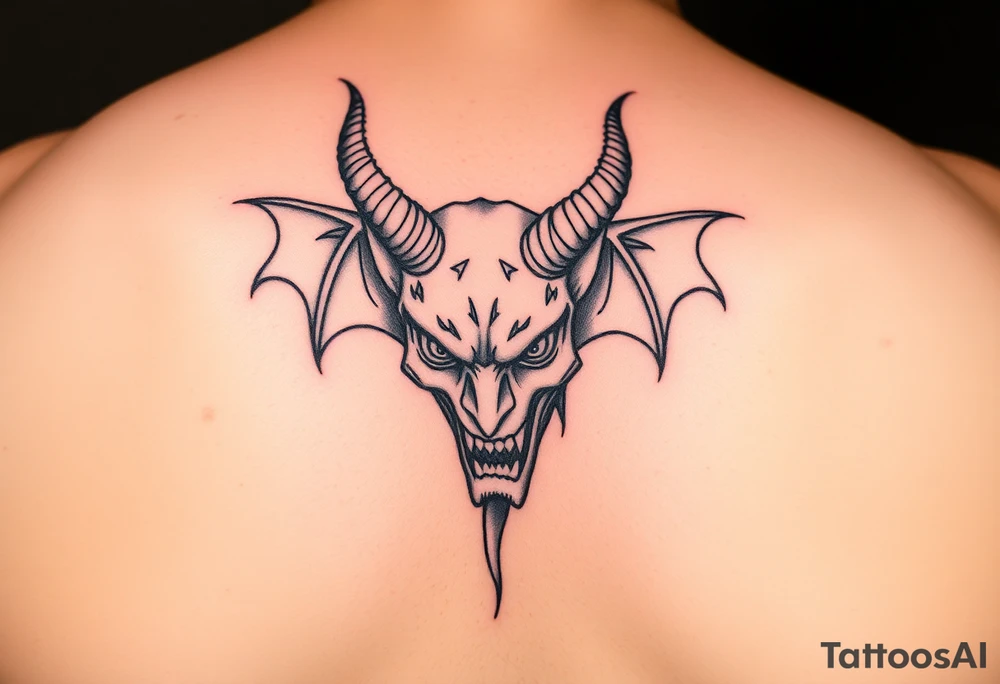 New Jersey devil tattoo idea