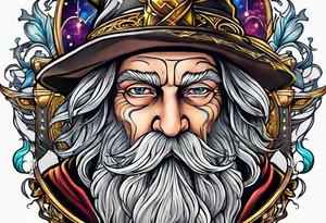 Wizard tattoo idea