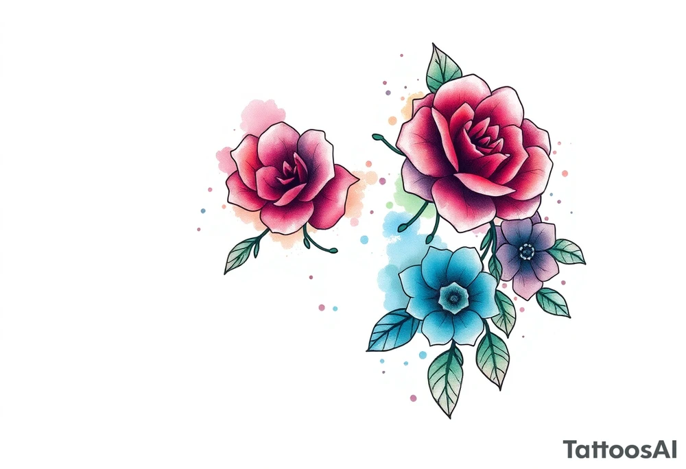 hip tattoo on the hip tattoo idea