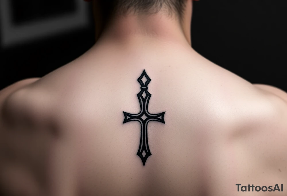 Small Ankh tattoo idea