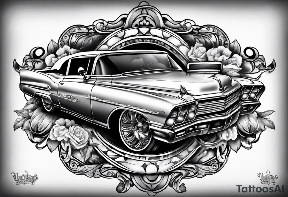 chicano lowrider tattoos tattoo idea