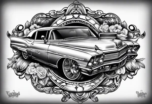 chicano lowrider tattoos tattoo idea