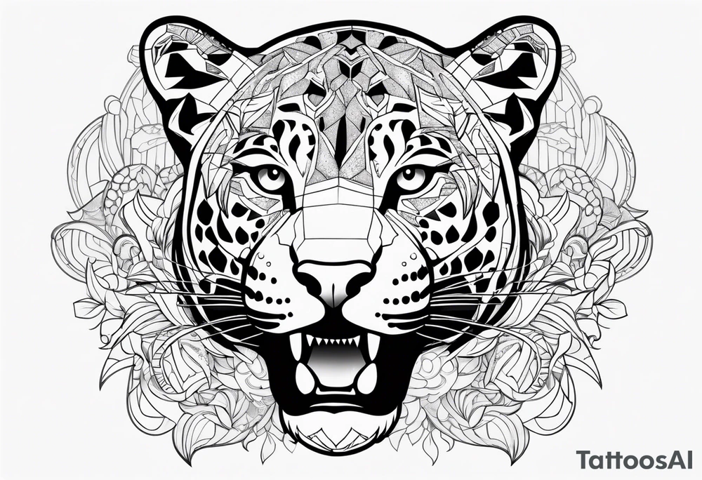 Jaguar tattoo idea