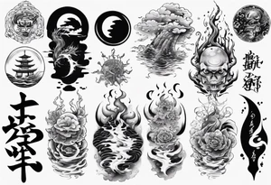 Wasser Geist tattoo idea