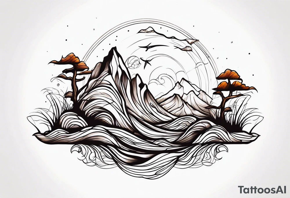 Driftwood tattoo idea