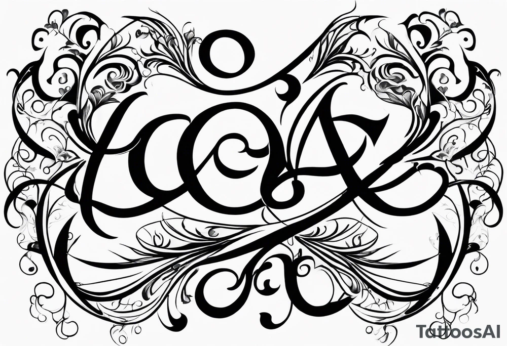 Love, source, abundance, Gemini symbol tattoo idea