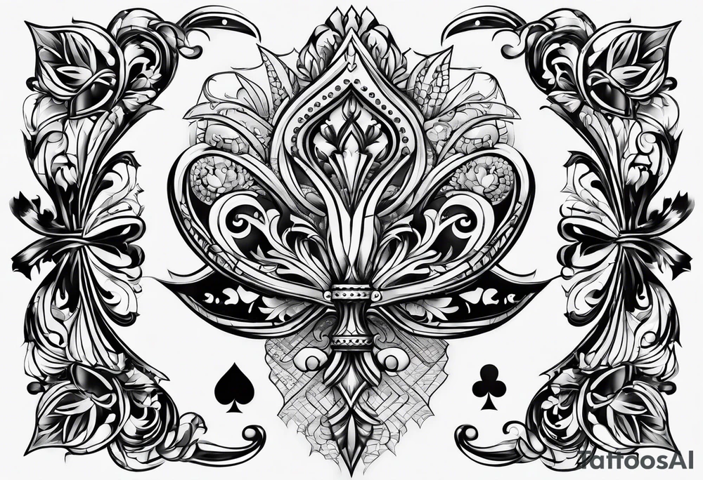 Spades tattoo idea
