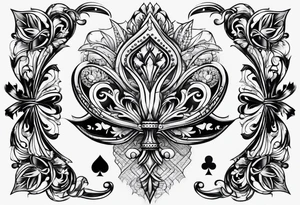 Spades tattoo idea