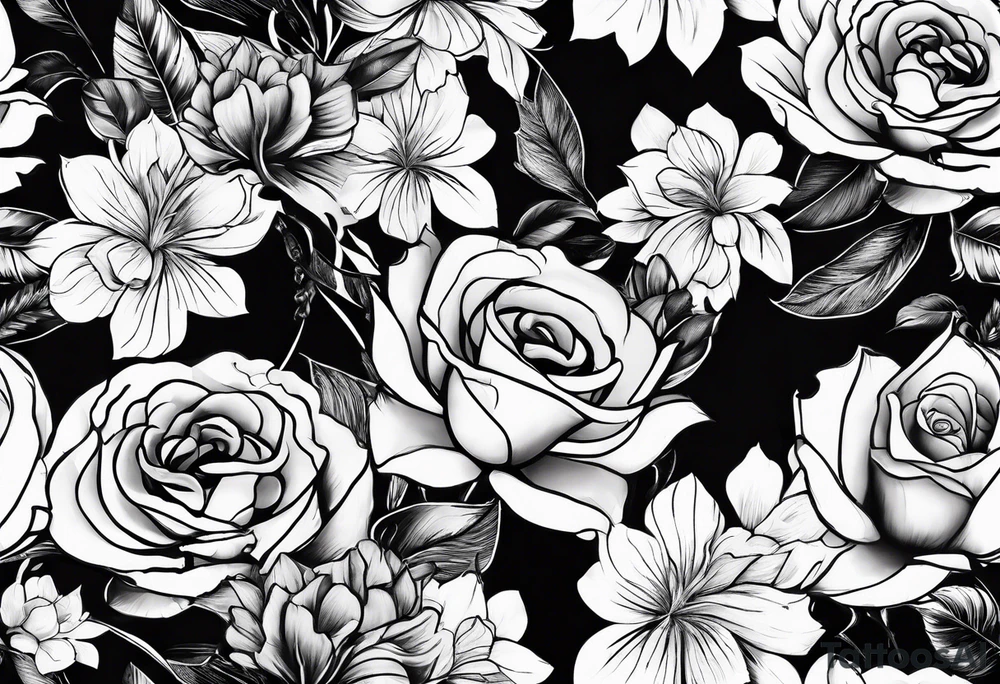 trash polka ideas tattoo idea