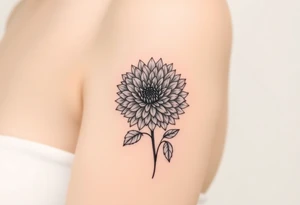 chrysanthemum tattoo idea