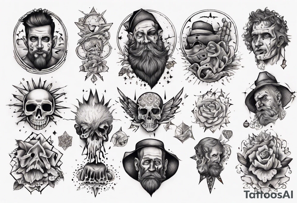lost guy tattoo idea