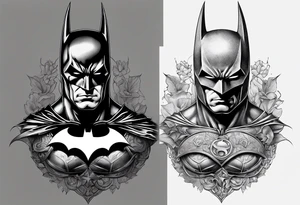 Batman starring tattoo idea