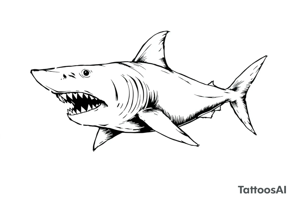 shark tattoo idea