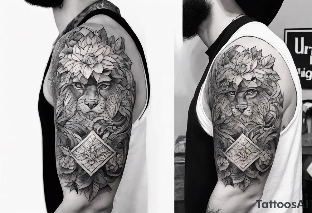 background sleeve filler tattoo idea