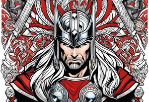 The Mighty Thor from current Marvel comics tattoo idea