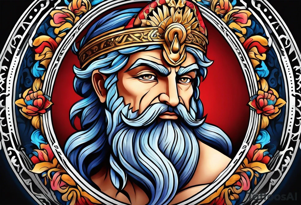 greek god tattoo idea