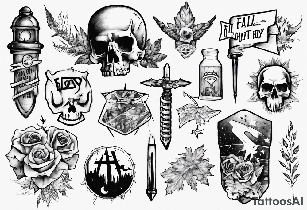 Fall out boy tattoo idea