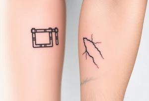 Top pipe starts closer to the elbow, long System of pipes that transitions and transforms into veins of forearm tattoo idea