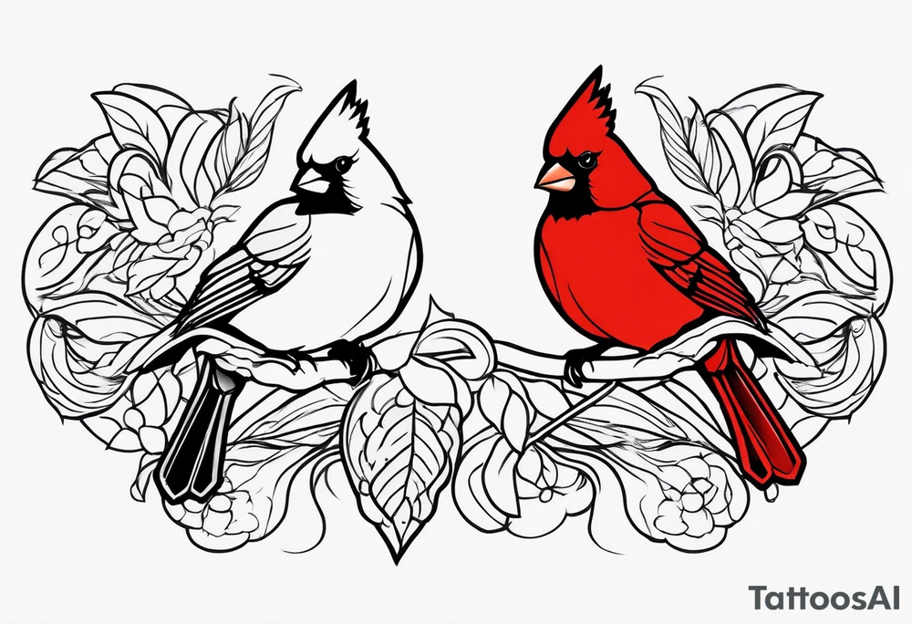 cardinals tattoo idea