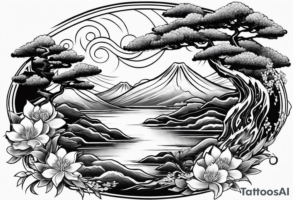 Kaizen japanese scripture tattoo idea
