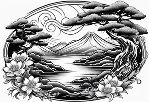 Kaizen japanese scripture tattoo idea