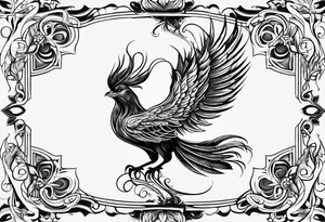 little pheonix tattoo idea