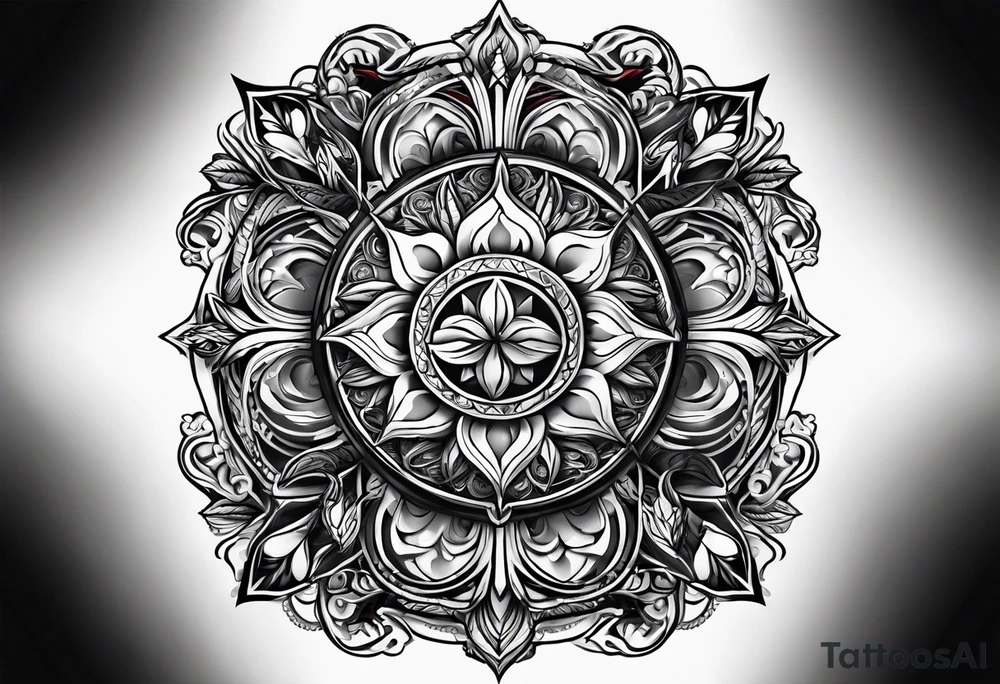 The symbol of Matthias in the bible tattoo idea