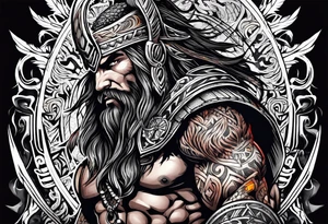 barbarian tattoo idea