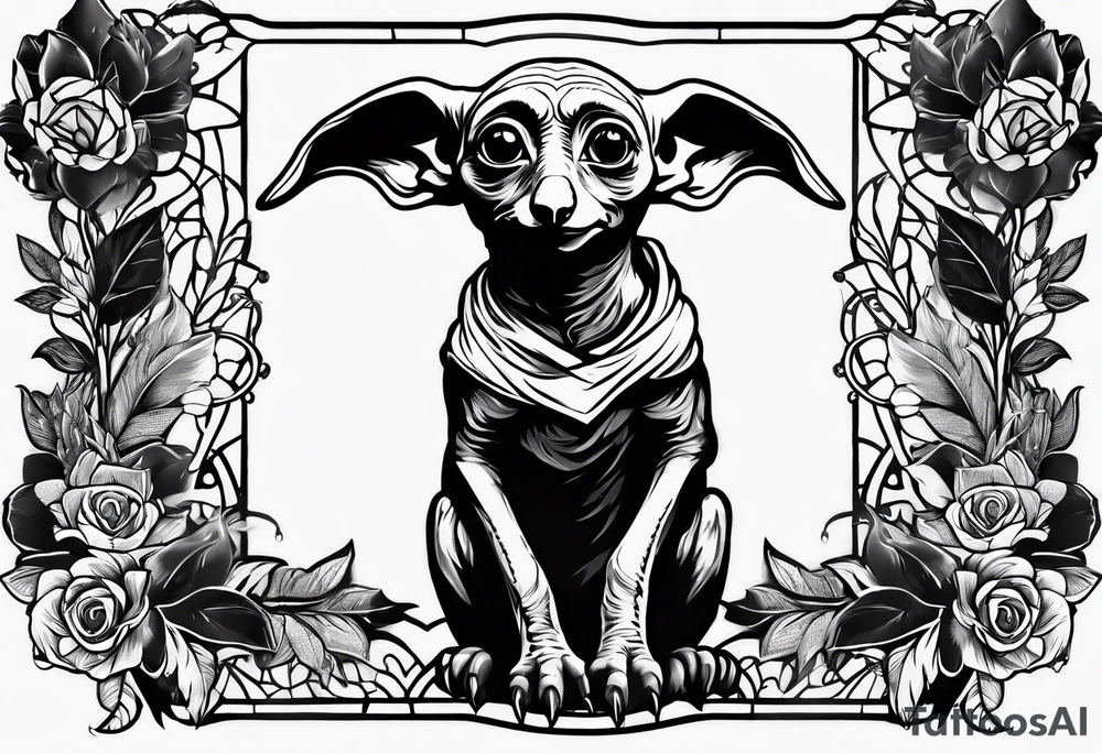 Dobby from harry potter tattoo idea