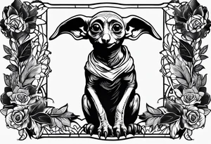 Dobby from harry potter tattoo idea