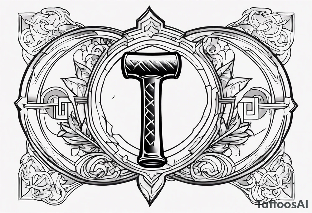 hammer discipline tattoo idea