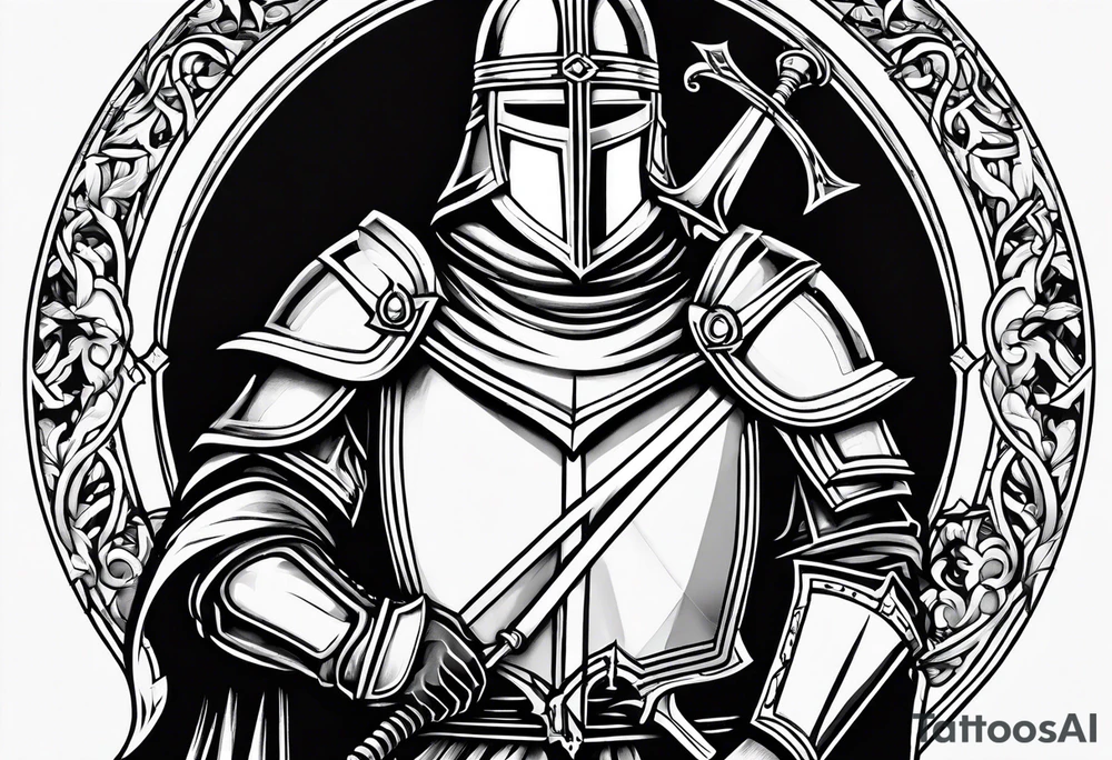 knight templar tattoo idea