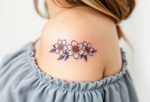 Flower crown tattoo idea