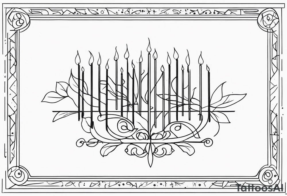 December birthday and June birthday tattoo idea
