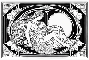 Griechischen Statue mann und frau tattoo idea