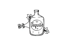 tequila tattoo idea