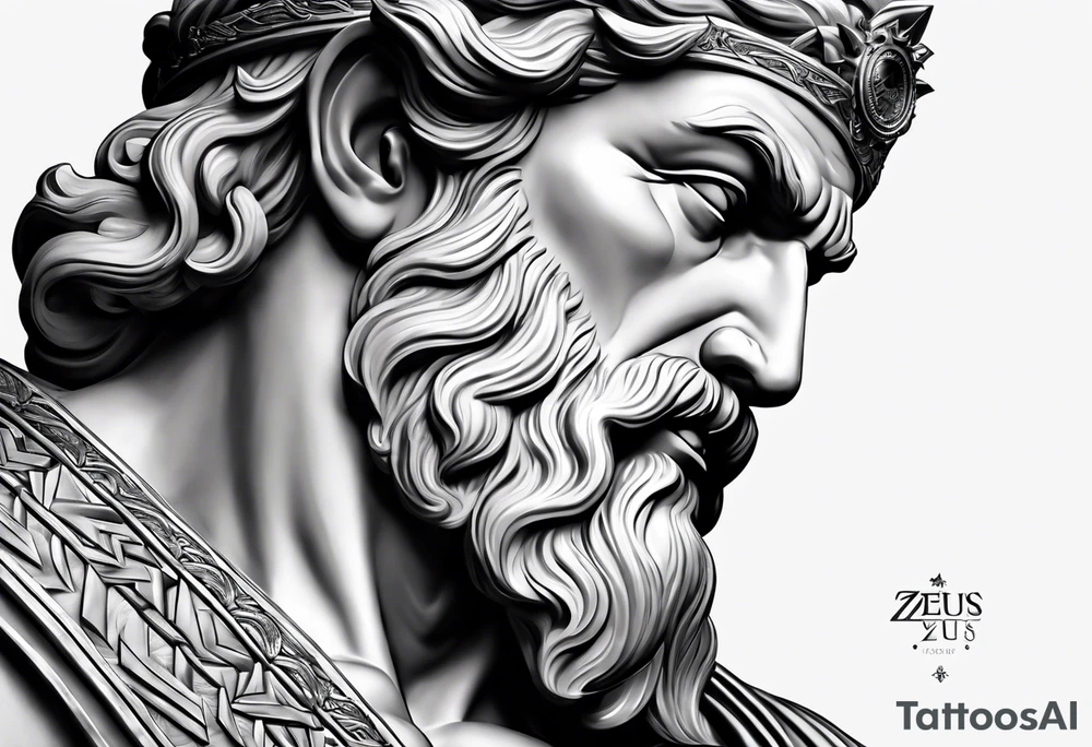 Zeus with background make it nice tattoo idea Zeus with background make it nice tattoo idea