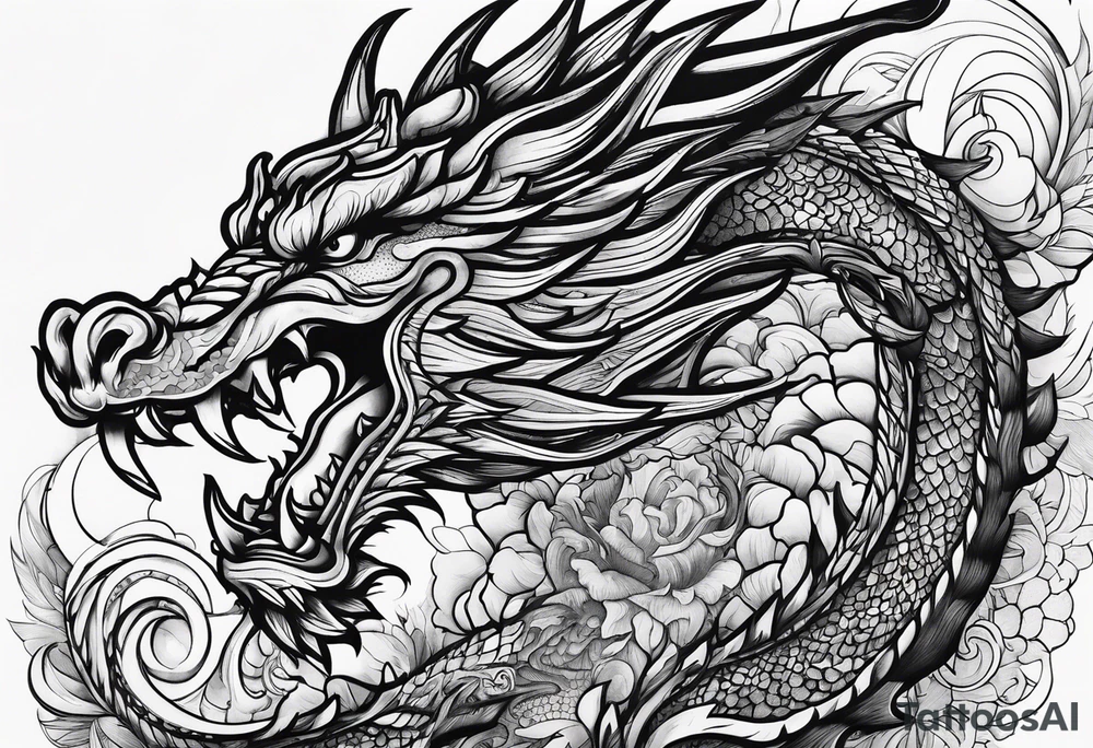 The dragon of Bosnia tattoo idea