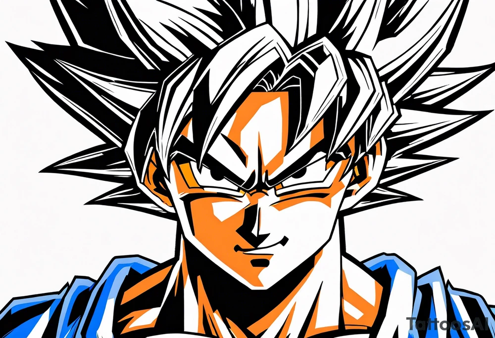 Son Goku tattoo idea