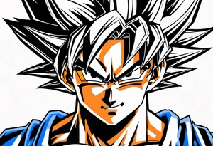 Son Goku tattoo idea