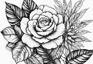 Plants that are not flowers tattoo idea