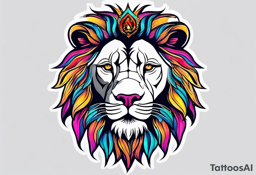 lion of judah tattoo idea